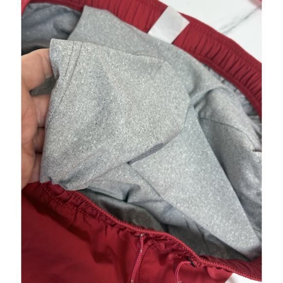 Fair Harbor Men’s Size L Red Hybrid Swim Shorts Lined Drawstring Quick Dry - Picture 6 of 6